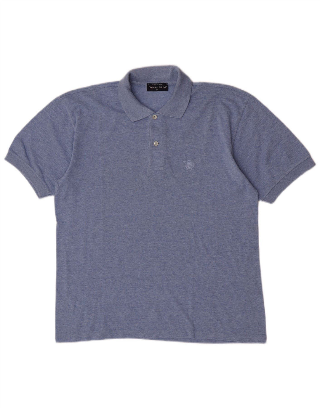 Gymnasium Polo à Manches Courtes Homme Bleu Moyen