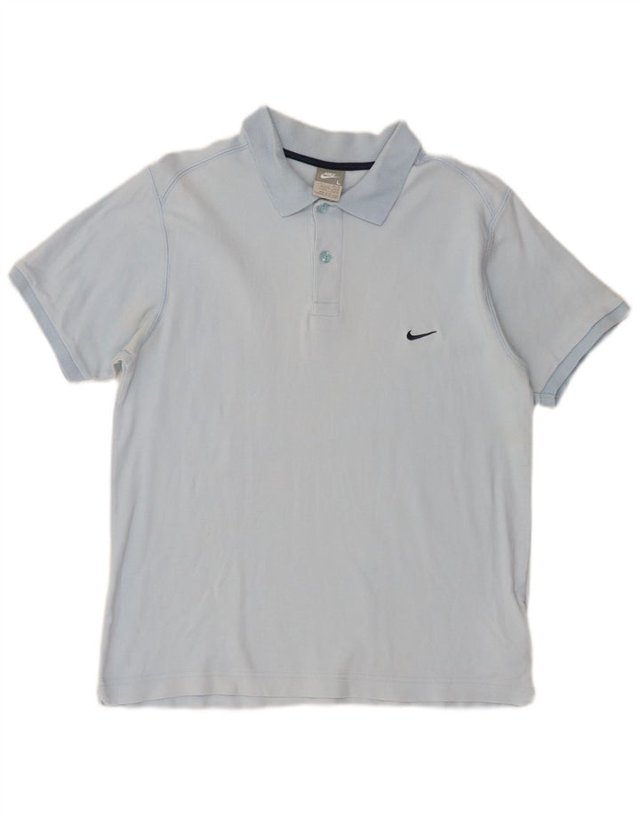 Nike Polo Homme Grand Bleu Coton
