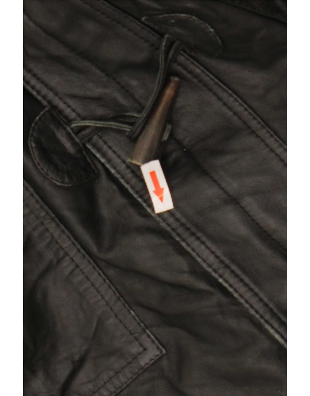 Conbipel Manteau Duffle Cuir Homme IT 50 Large Noir