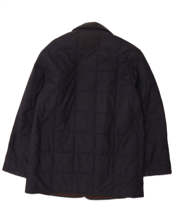 Fay Veste matelassée pour homme UK 36 Small Bleu marine