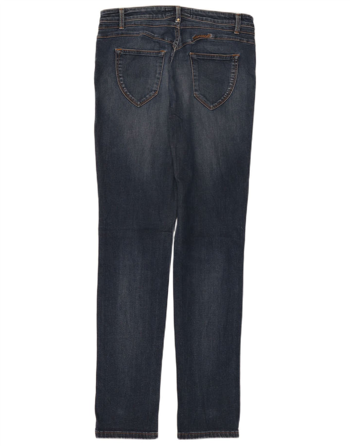 Femme TRUSSARDI Jean Slim IT 44 Moyen W28 L32 Bleu