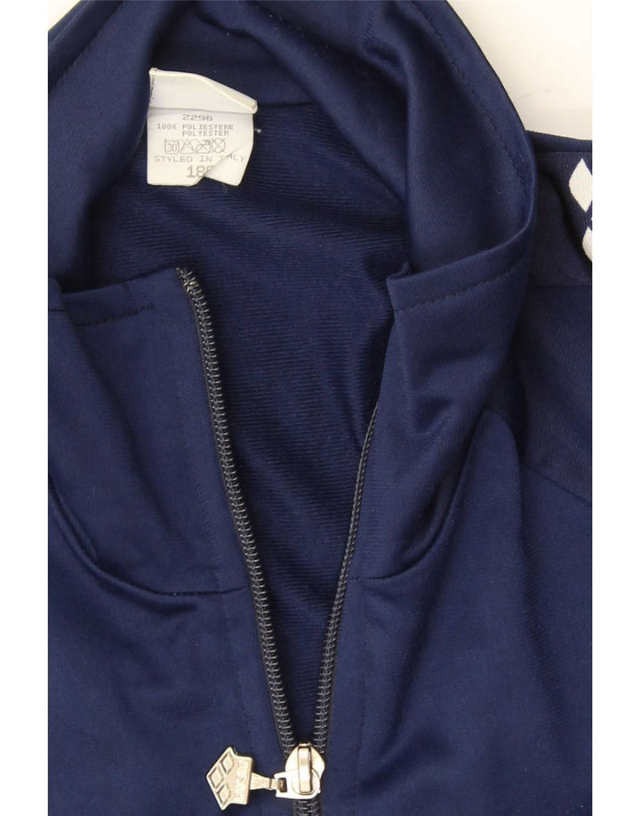Arena Veste de Survêtement Graphique Homme XL Bleu Marine Colorblock Polyester