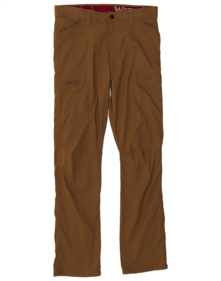 WRANGLER Pantalon Cargo Droit Femme W32 L32 Nylon Beige