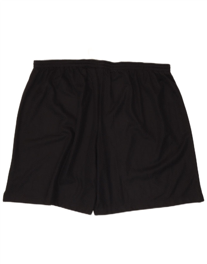 Champion Short de sport pour homme 3XL Noir Polyester