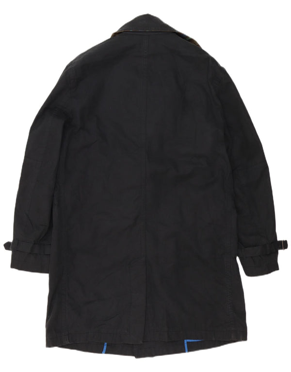 BODEN Trench-Coat Homme UK 40 Large Noir Coton