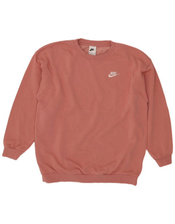 Nike Sweat-Shirt Fille 13-14 Ans XL Rose Coton