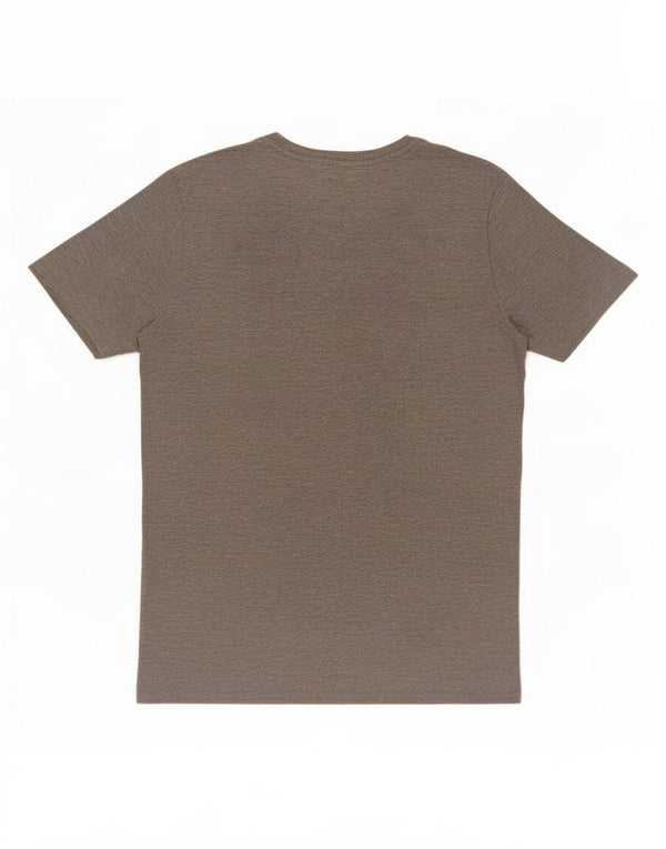 Jack & Jones T-Shirt Slim Fit Graphique Homme Gris Moyen Coton
