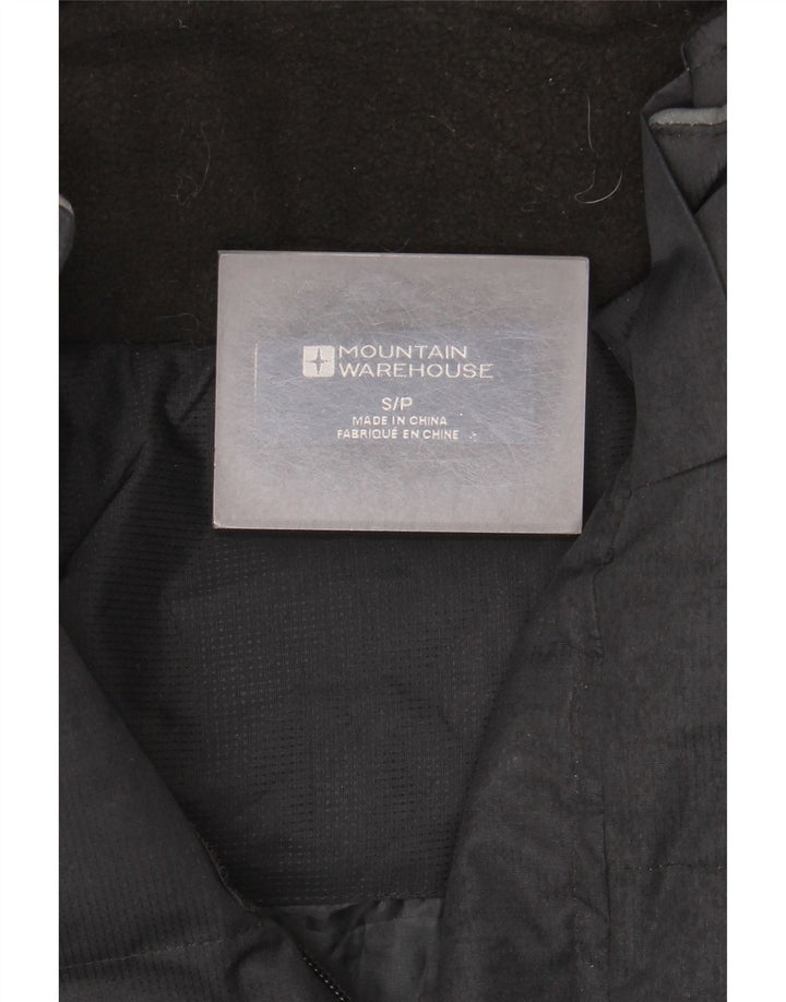 Mountain Warehouse Veste matelassée à capuche pour homme UK 36 Small Noir Polyester