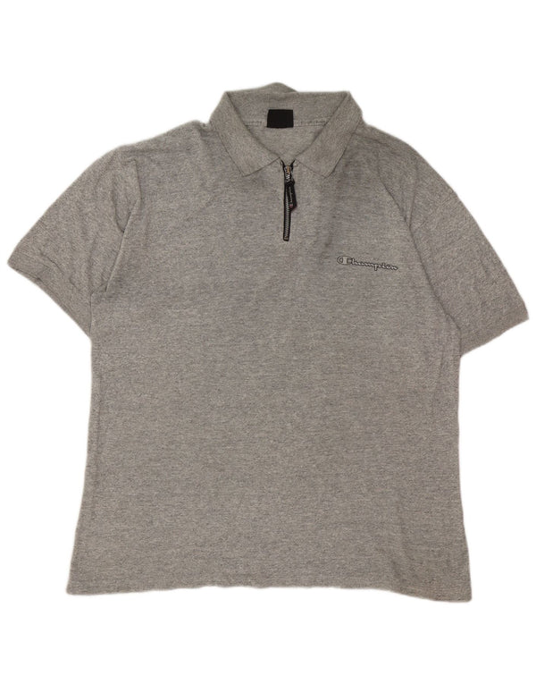 Champion Polo Homme Grand Gris Moucheté