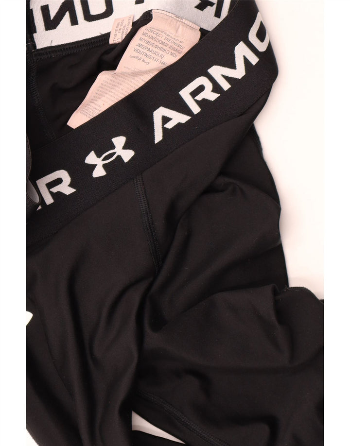 Under Armour Legging Graphique Fille 9-10 ans Noir Polyester
