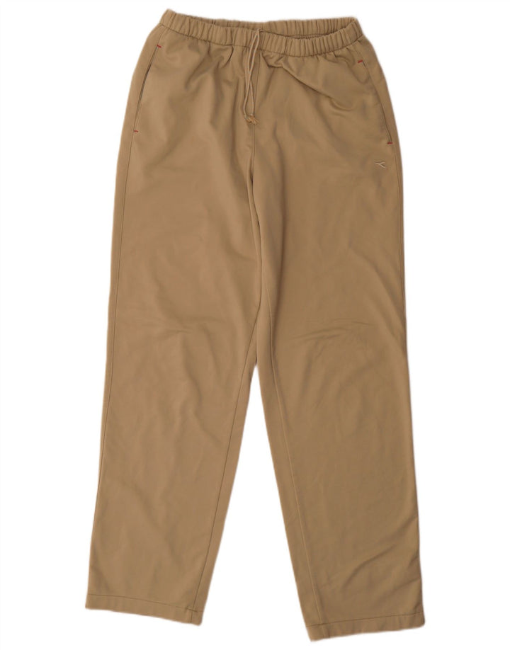 Diadora Pantalon De Survêtement Femme UK 14 Large Beige Polyester