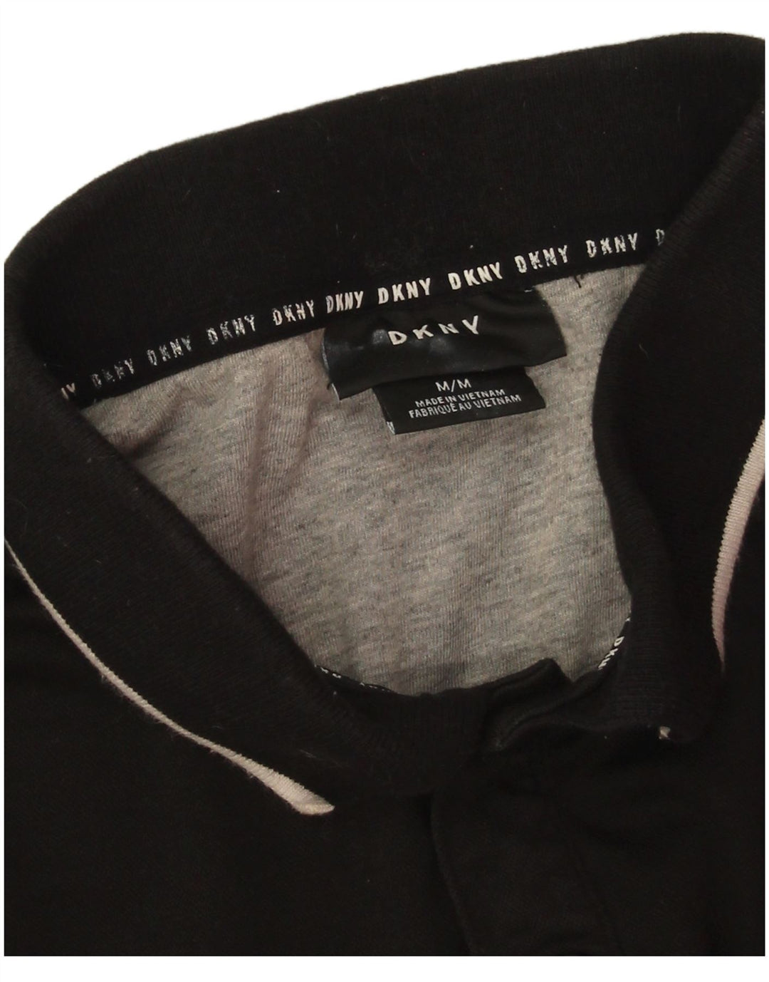 Dkny Polo Homme Coton Noir Moyen