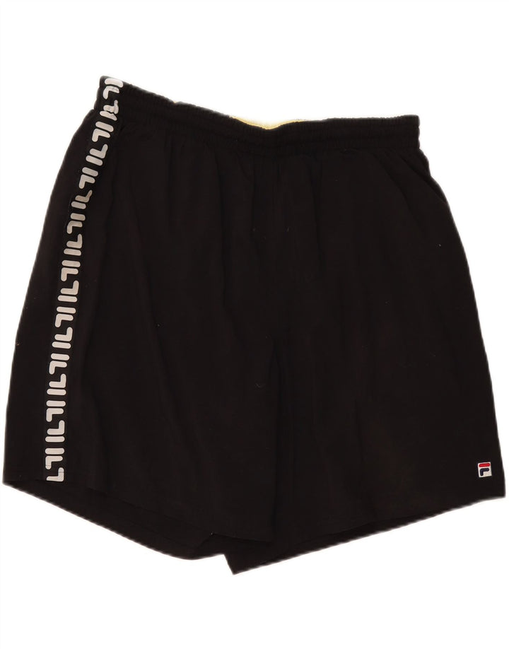 Fila Short de Bain Graphique Homme XL Noir