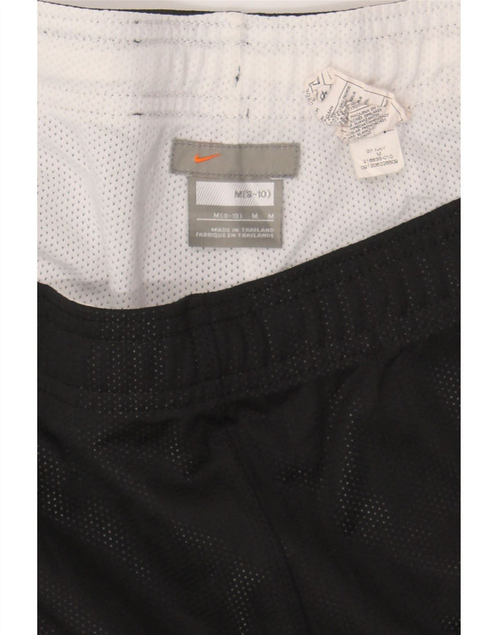 NIKE Womens Sport Shorts US 8/10 Medium Black Polyester Vintage Nike and Second-Hand Nike from Messina Hembry 