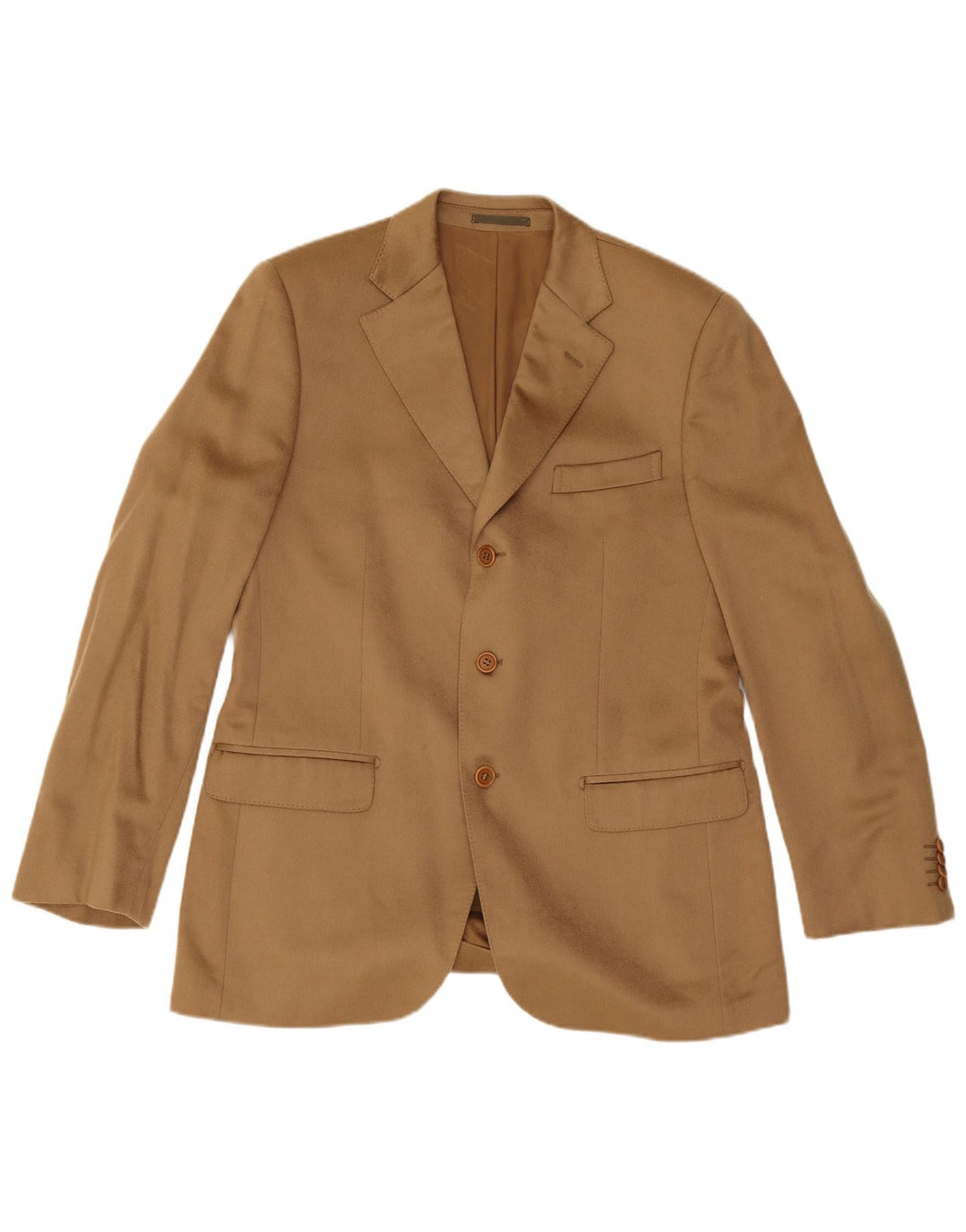 Piacenza Veste Blazer 3 Boutons Homme IT 50 Large Beige Cachemire