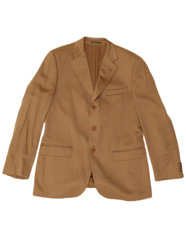 Piacenza Veste Blazer 3 Boutons Homme IT 50 Large Beige Cachemire