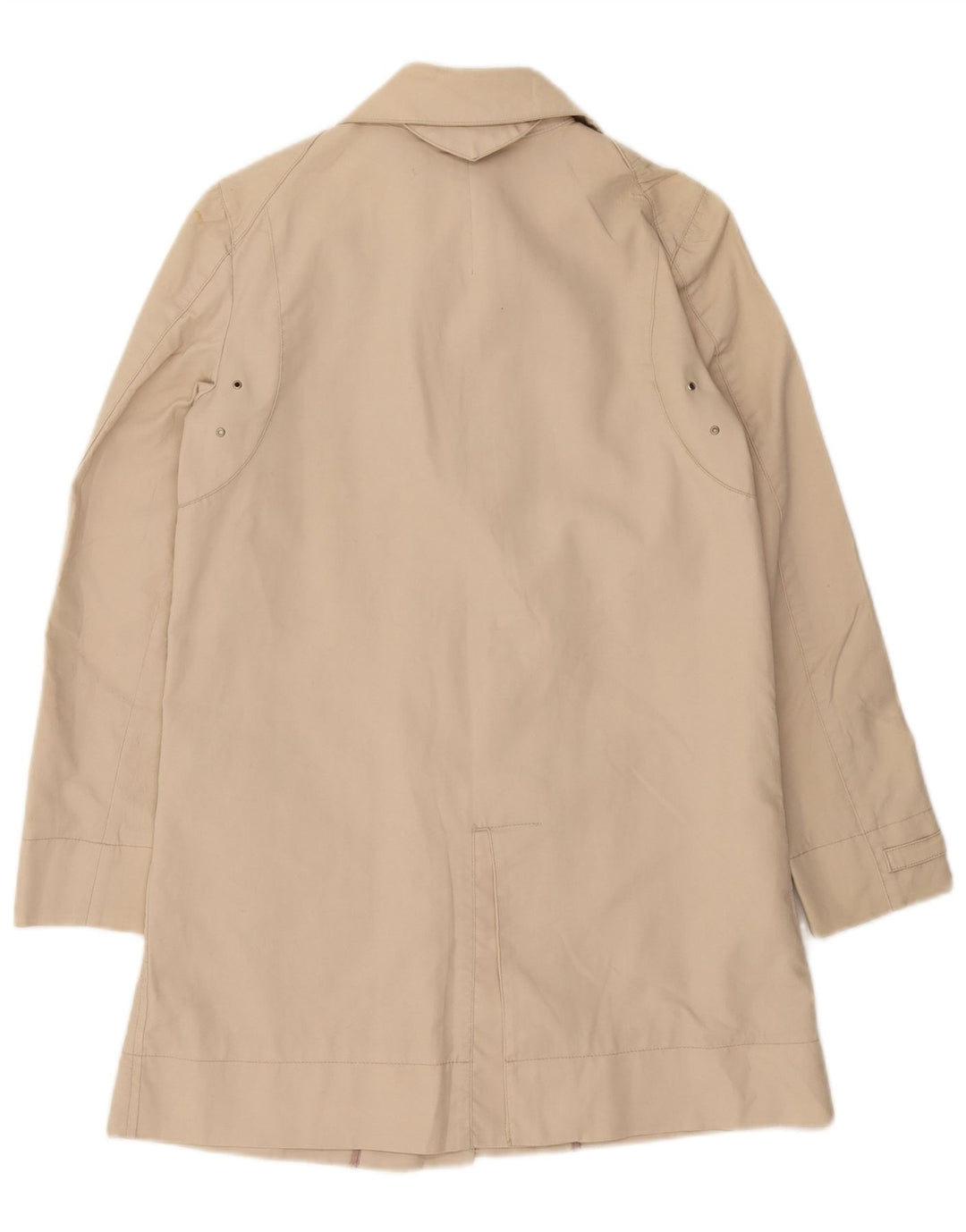 Zara Trench Femme UK 12 Coton Beige Moyen