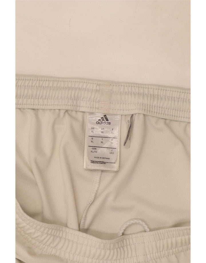 Adidas Short de sport Climalite pour homme XL Blanc Polyester