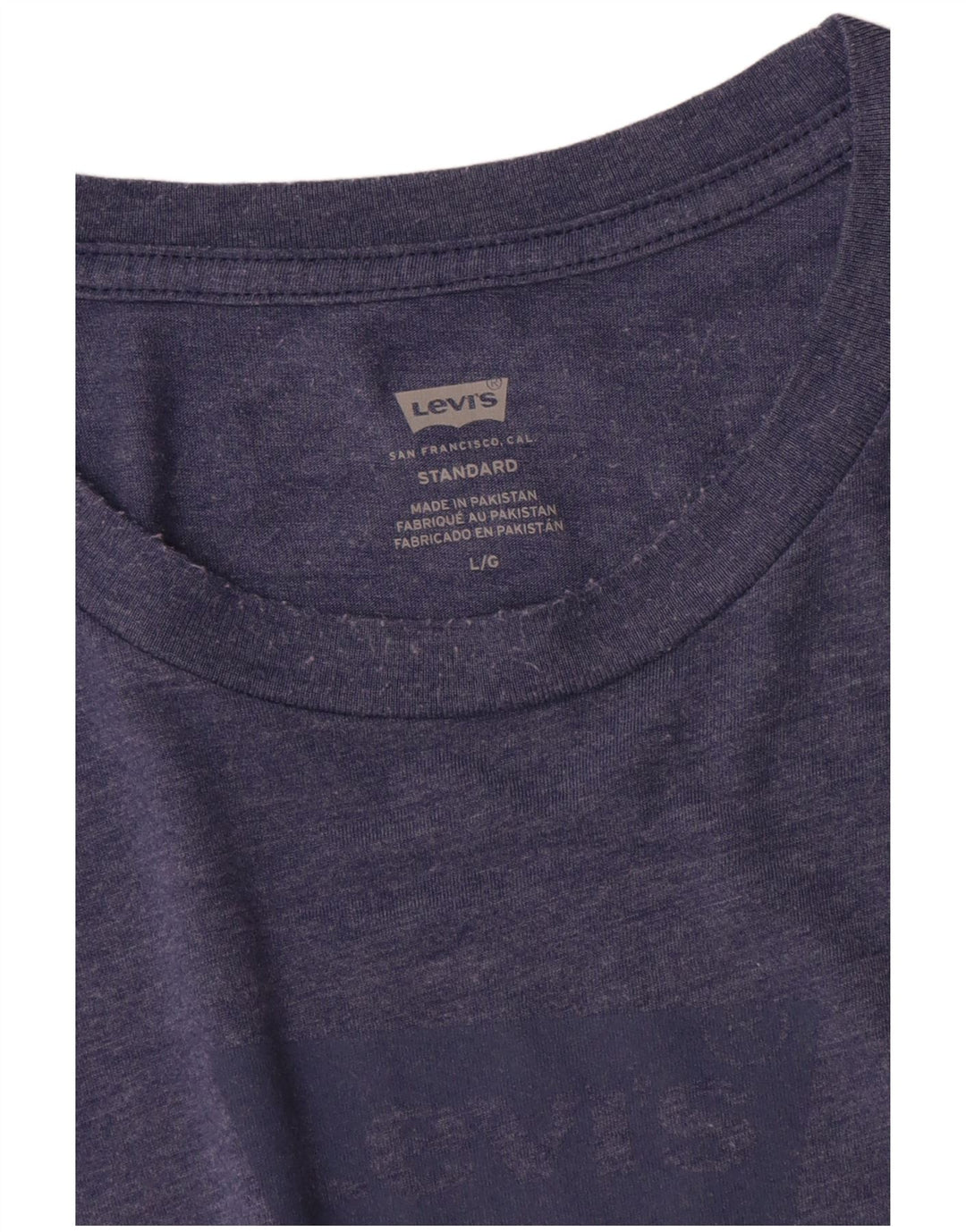 Levi's Tee-Shirt Standard Graphic Homme Bleu Moyen