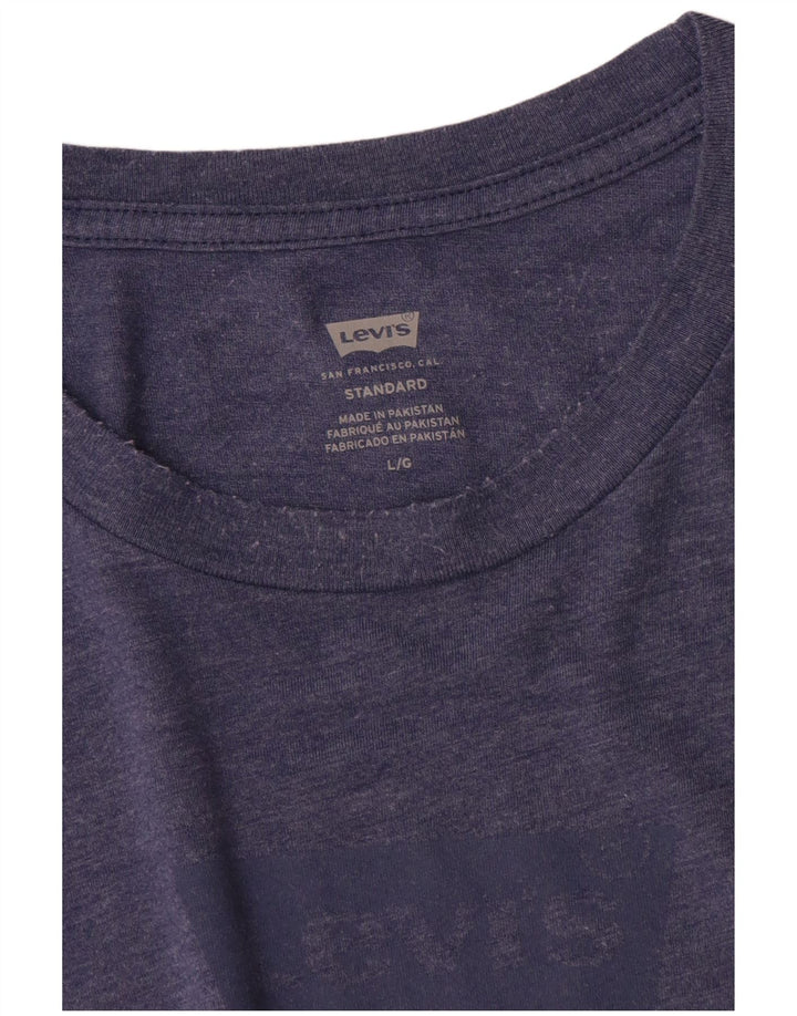 Levi's Tee-Shirt Standard Graphic Homme Bleu Moyen
