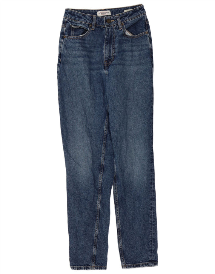 Guess Jean Fuselé Femme W25 L29 Bleu Coton