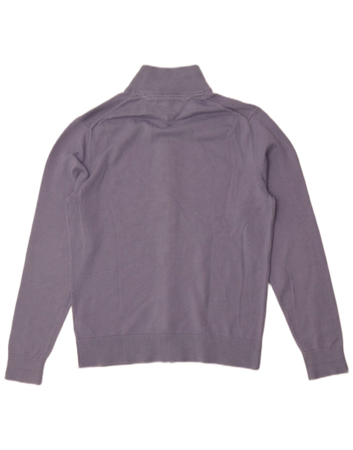 Tommy Hilfiger Cardigan pour homme en coton bleu Taille L