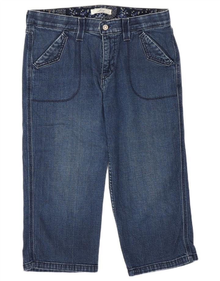 LEVI'S Jean Capri Femme US 14 XL W36 L20 Bleu Coton