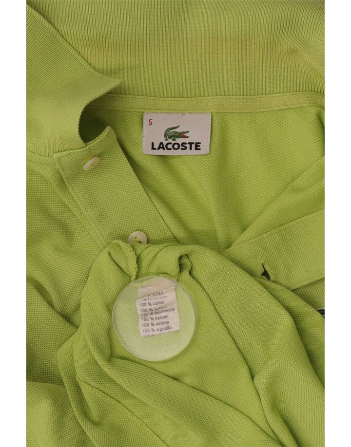 Lacoste Polo Homme Taille 5 Grand Coton Vert