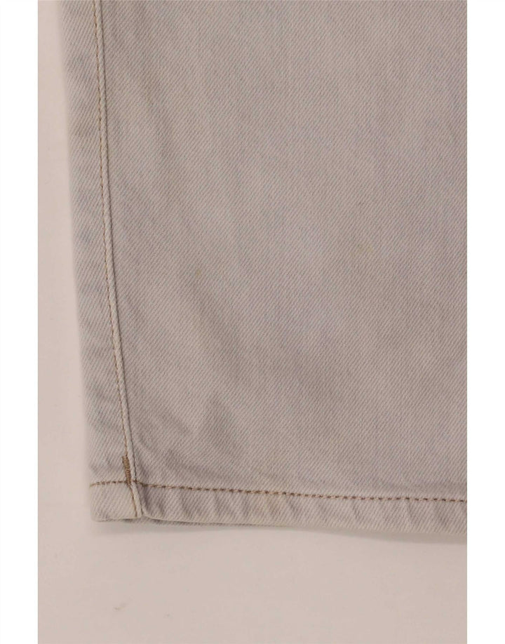 Zara Short en jean pour homme EU 38 Small W30 Gris Coton