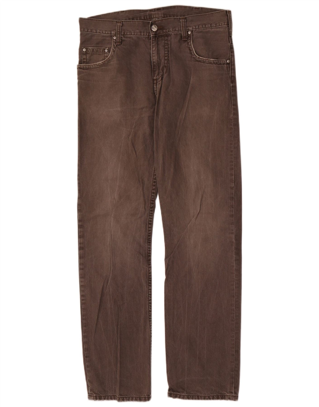 Carhartt Jean droit homme W30 L32 gris coton