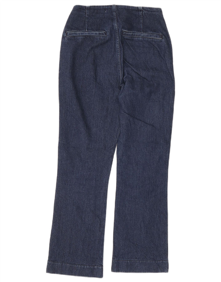 Zara Jean Bootcut Femme EU 36 XS W26 L28 Bleu Marine
