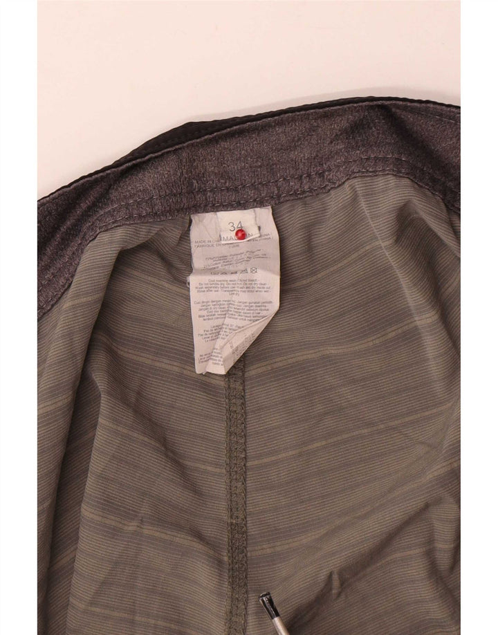 Rip Curl Short de bain homme grand gris rayé polyester