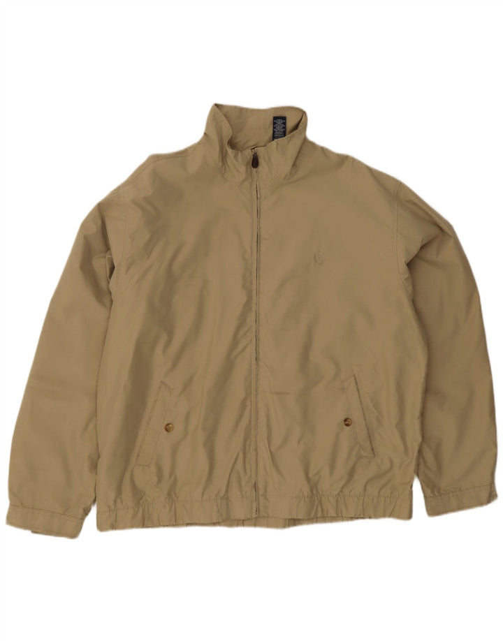 Chaps Veste Bomber Homme UK 42 XL Beige Polyester