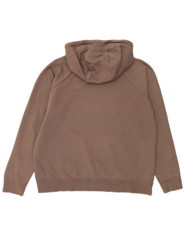 Nike Pull à capuche pour homme en coton marron Taille L