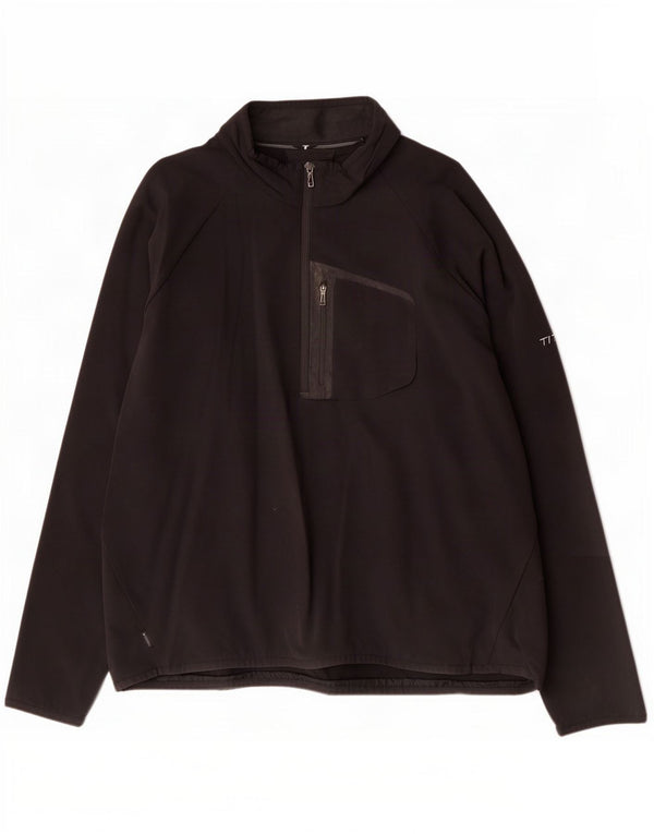 Columbia Hommes Titanium Pull Survêtement Top Veste 2XL Noir Nylon