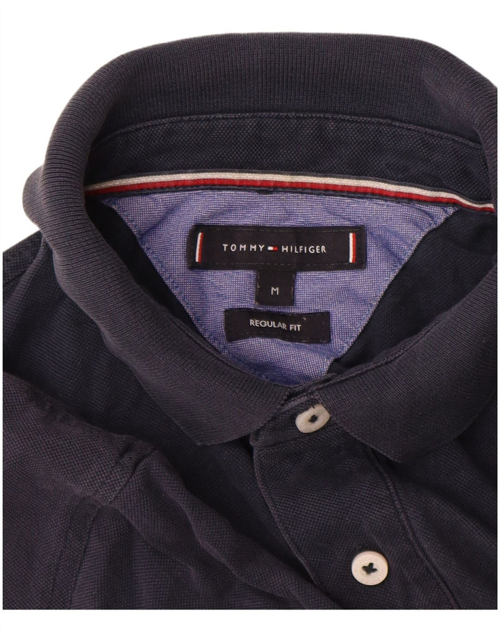 Tommy Hilfiger Polo Regular Fit Homme Bleu Marine Moyen