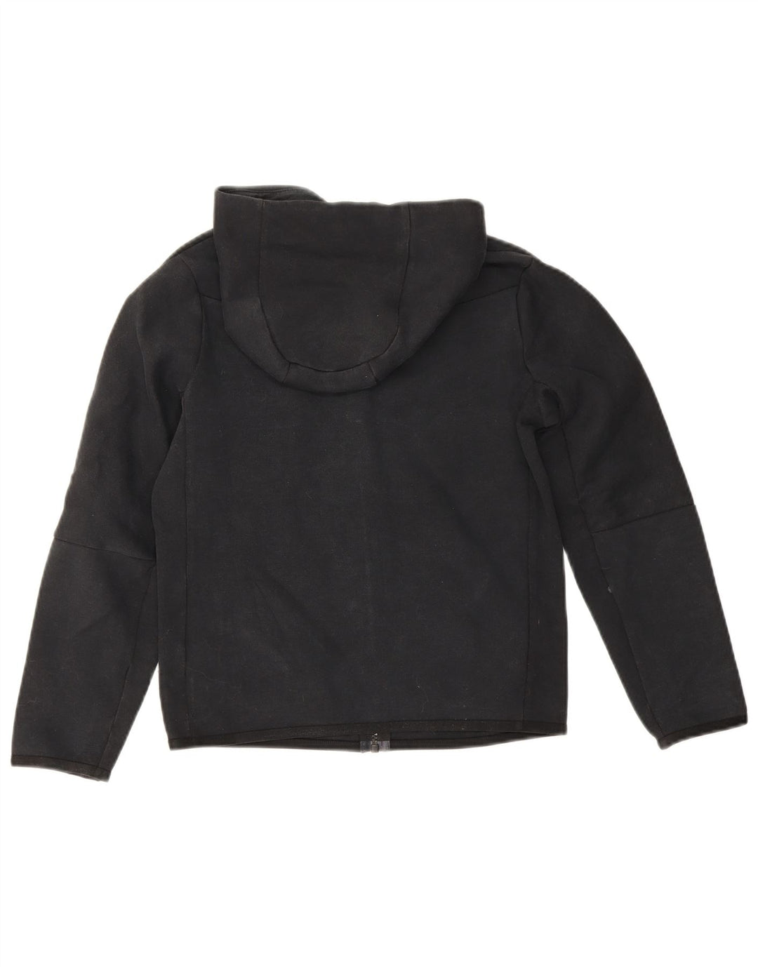 Nike Garçon Zip Sweat à capuche 10-11 ans Coton Noir Moyen