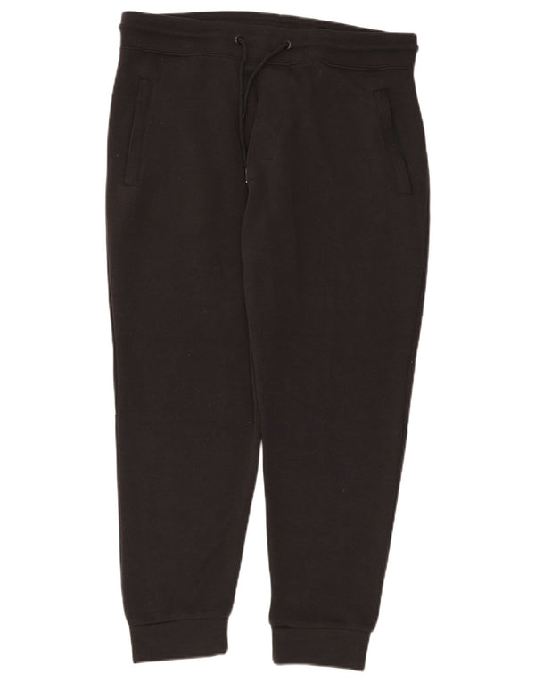 Pantalon de survêtement pour femme ZARA Joggers UK 14 Large Noir Polyester