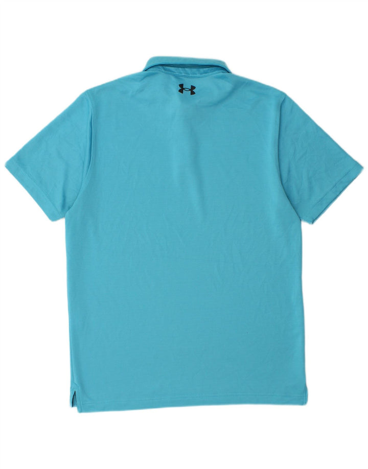 UNDER ARMOUR Polo Coupe Ample Homme Bleu Moyen Polyester