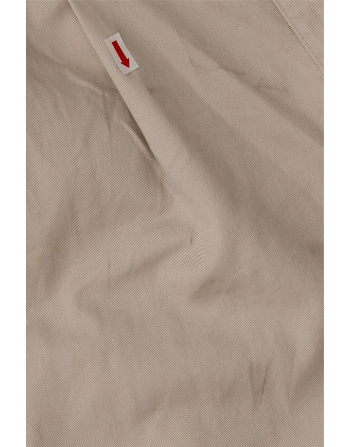 DOCKERS Short Chino Stain Defender Pegged Homme W38 XL Gris Coton