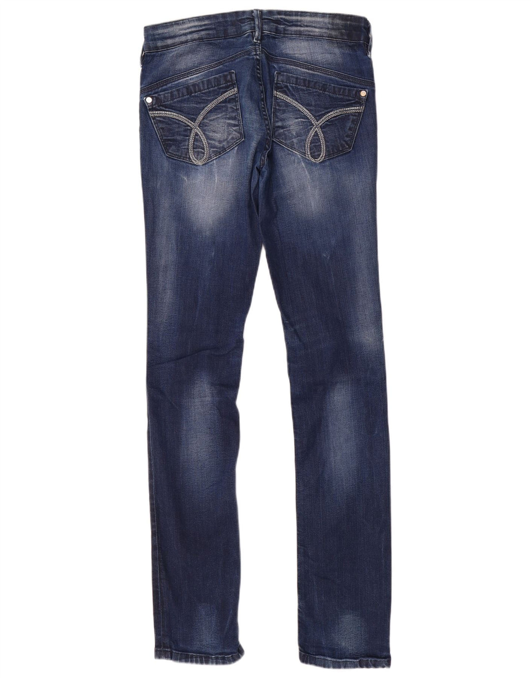 CALVIN KLEIN Jean Skinny Body Fit Femme W28 L33 Bleu Coton