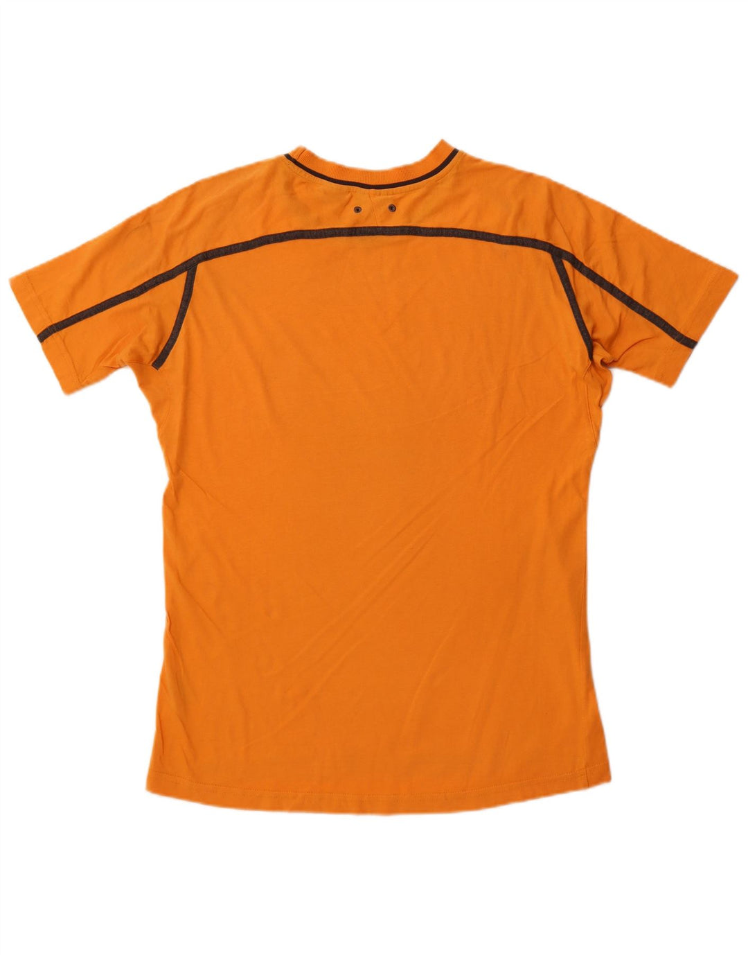 FILA T-Shirt Homme Orange Moyen Coton
