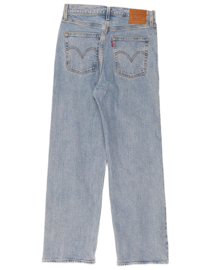 Levi's Jean Droit Ribcage Femme W28 L27 Bleu Coton