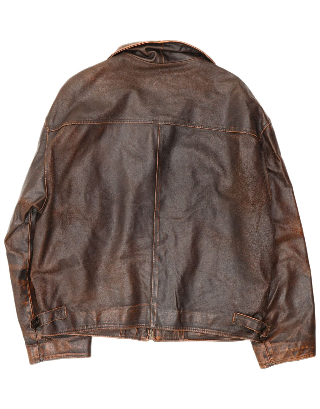 ALAN GORDON Veste en cuir pour homme IT 52 XL Cuir marron