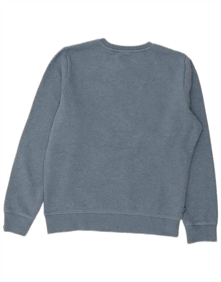 Superdry Homme Sweatshirt Jumper XL Bleu Coton