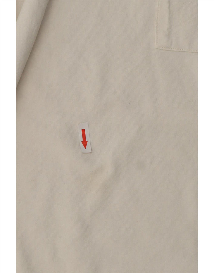New Balance T-Shirt Homme Blanc Moyen Coton