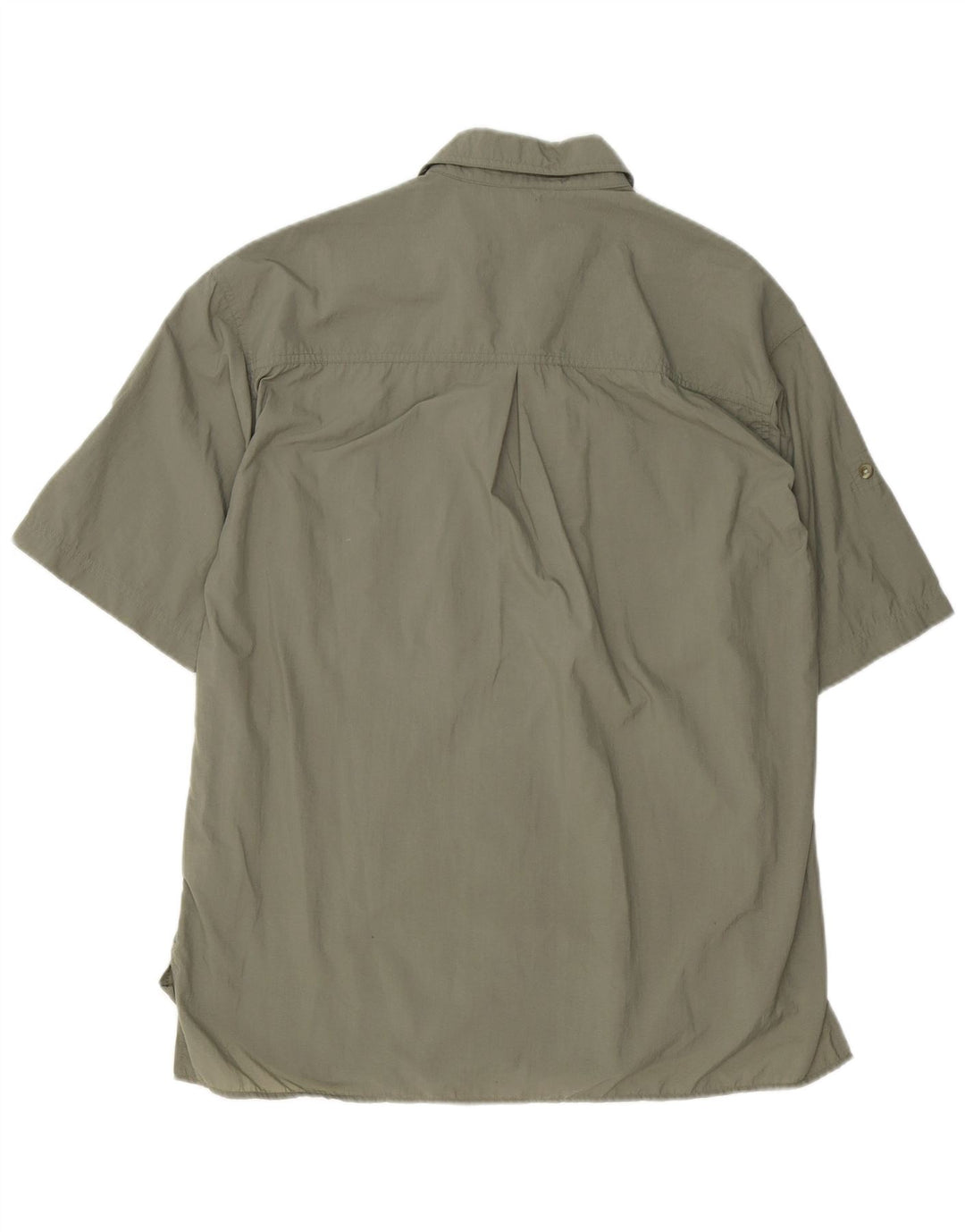 Columbia Chemise à Manches Courtes Homme Medium Khaki Nylon