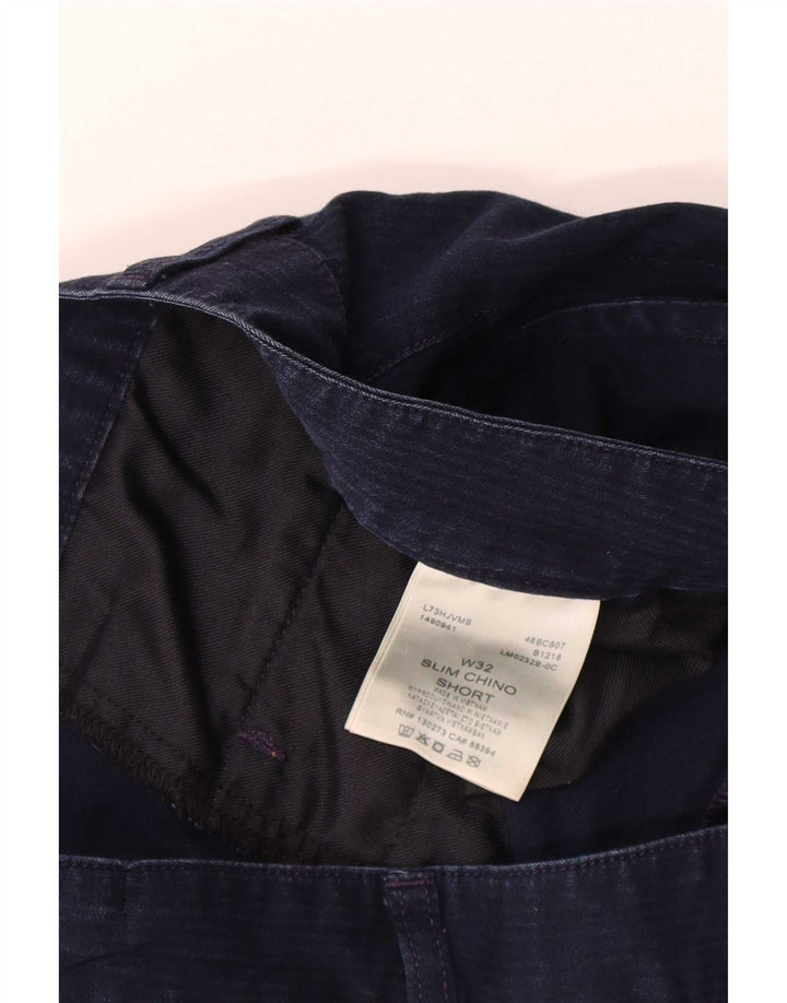 Lee Short Chino Homme W32 Bleu Marine Moyen Coton