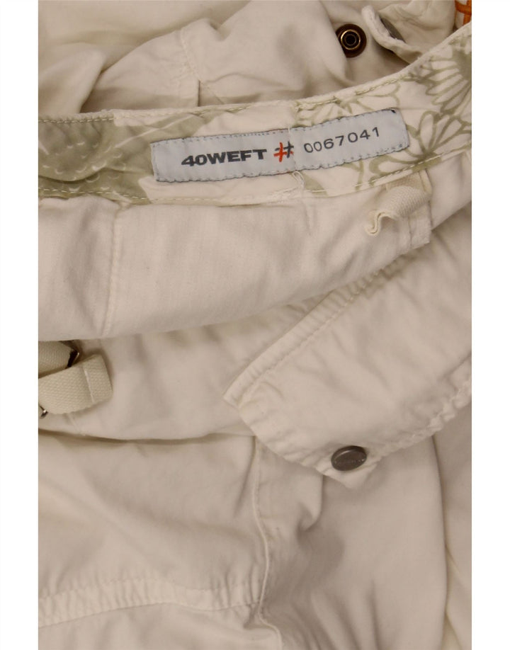 40WEFT Mens Cargo Shorts W34 Large Beige Vintage 40Weft and Second-Hand 40Weft from Messina Hembry 