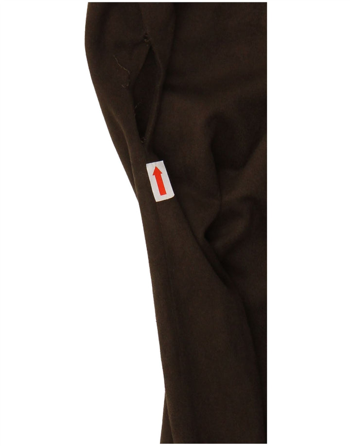 ZARA Robe droite surdimensionnée pour femme UK 10 Petit Marron